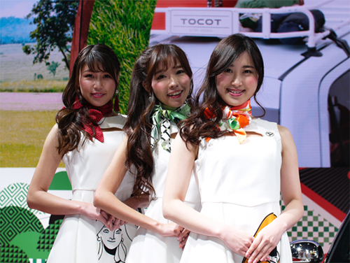 滝川メグさん(チームCOPEN)、吉田ひろ子さん(チームCOPEN)、音羽美香さん(チームTOCOT)