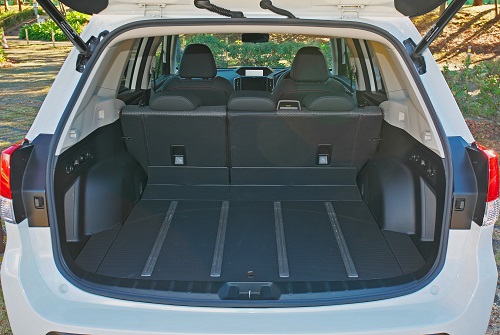 ラゲッジスペースも十分