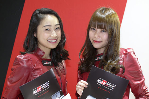 TOYOTA GAZOO RACINGブース