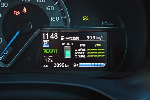 燃費性能に定評のあるトヨタのコンパクトカー、ヴィッツの燃費性能は？