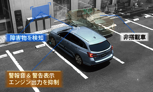 AT誤発進抑制制御(前方・後方)