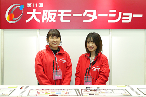 食ブースにもステキな笑顔が!6