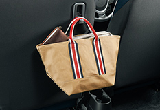 買い物フック(インパネ、助手席シートバック)