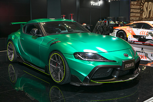 今回の主役はGRスープラ、会場はさながらスープラ祭り!2