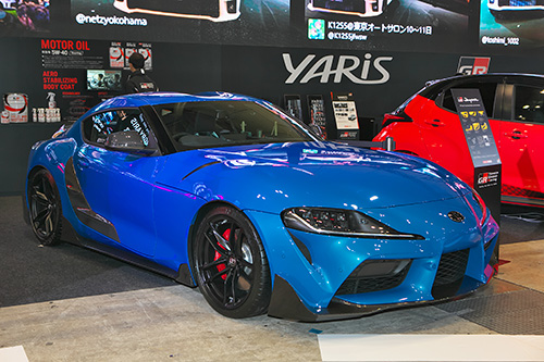 今回の主役はGRスープラ、会場はさながらスープラ祭り!1