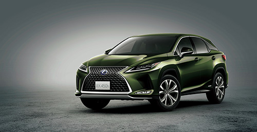 アヴァンギャルドなレクサスRXだからこそ、個性的なカラーを!2