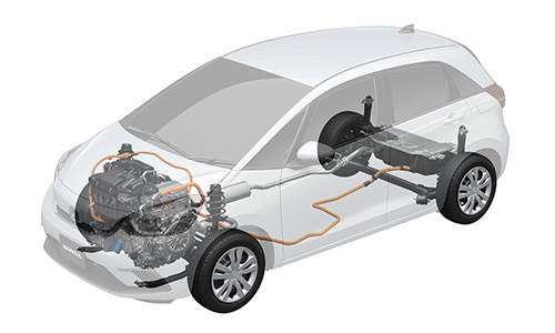2モータータイプの「e:HEV」に刷新されたハイブリッド