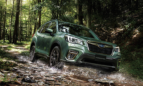 大自然が似合うフォレスターだからこそ個性的なカラーを!