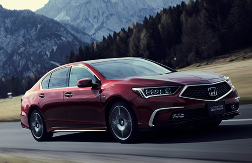 3位 「ホンダレジェンド」 ホンダの技術の粋を尽くした高級セダン