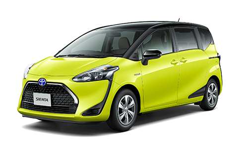 1位 「トヨタシエンタ」 個性と実用性を両立したコンパクトミニバン2