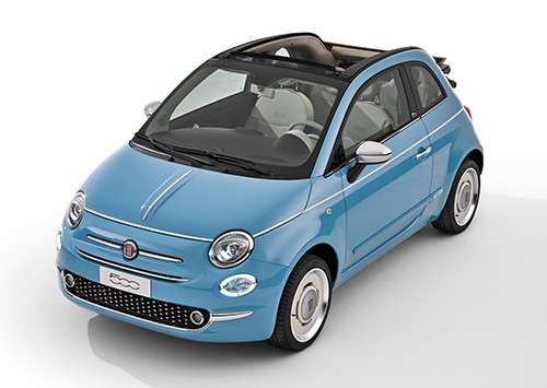 「フィアット 500C」ルーフの色も選べちゃうのがうれしい!1