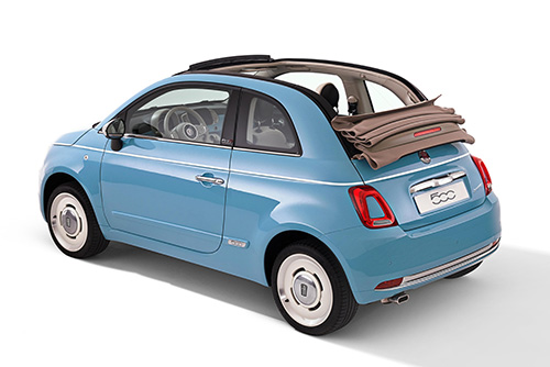 「フィアット 500C」ルーフの色も選べちゃうのがうれしい!2