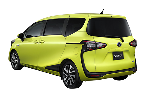 1位「トヨタシエンタ」スニーカーをイメージした、POPなミニバン!2