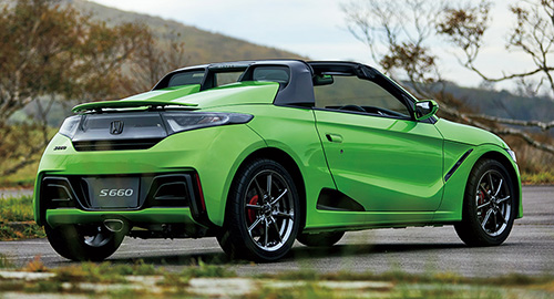 2位 「ホンダ S660」ビビッドなカラーバリエーションで爽快感up!2