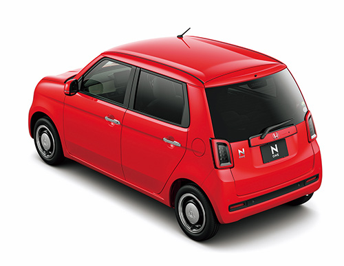 3位「N-ONE」キュートなデザインとカラーリングで家族に大人気!2