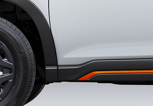 3位「フォレスター」細部のカラーバリエーションがうれしい3