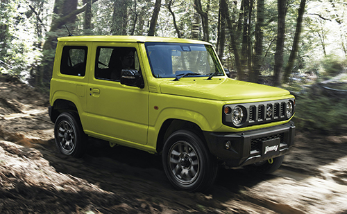 3位「スズキジムニー」本物の4WD、伝統と最新の見事な融合1
