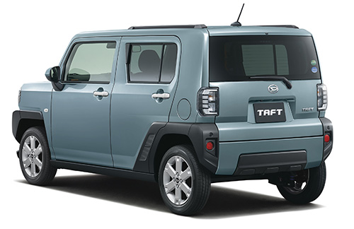 5位「ダイハツタフト」道具感のあるデザインは運転のしやすさにもつながっている2