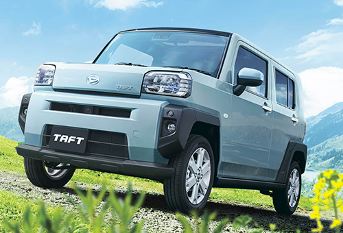 5位「ダイハツタフト」道具感のあるデザインは運転のしやすさにもつながっている1