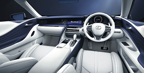 7位「レクサスLC500」世界の名だたるスーパースポーツモデルと肩を並べる心意気4
