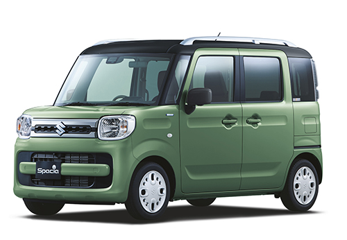 6位「スズキスペーシア」スーツケースをモチーフにしたかわいいスーパーハイトワゴン1