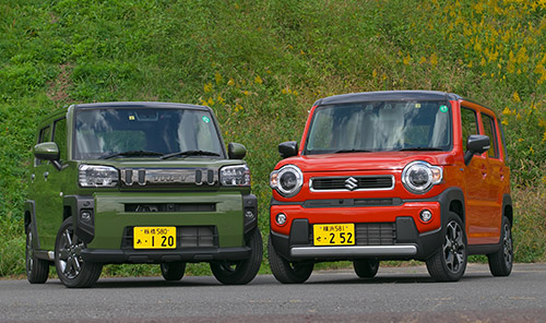 SUV対決はスズキハスラーに軍配か