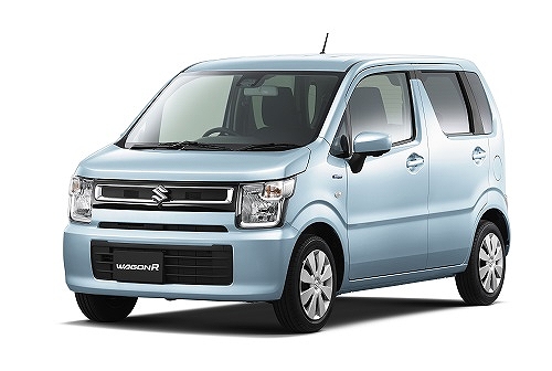 愛らしいデザインの車が好きな方におすすめ「17年式現行型ワゴンRハイブリッドFX」 中古市場の相場 50万〜150万円