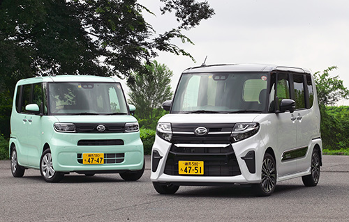 2位スペーシアに忍び寄るタント