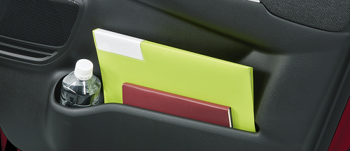 フロントドアポケット(ペットボトルボルダー付き)