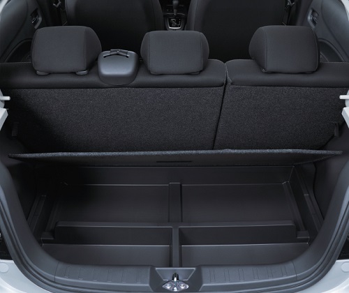 ミラージュの荷室&座席アレンジ