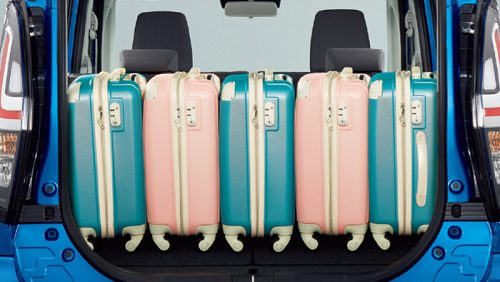 デリカD:2の荷室&座席アレンジ