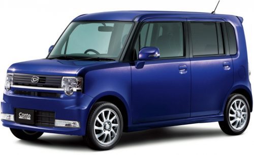 四角いボディで室内は広々!「ダイハツムーヴコンテ」