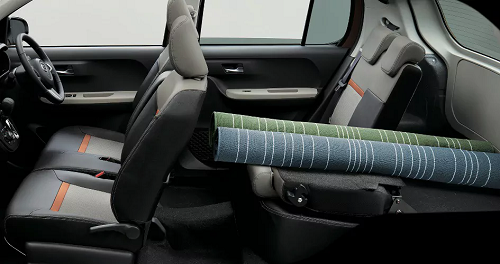 ブーンの荷室&座席アレンジ