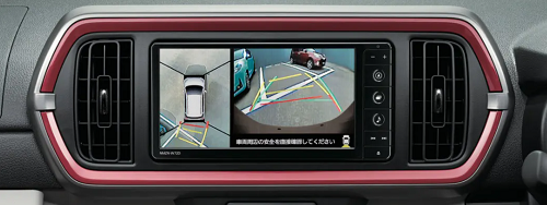 安全確認をアシストする「パノラマモニター対応純正ナビ装着用アップグレードパック」(全車にメーカーオプション )