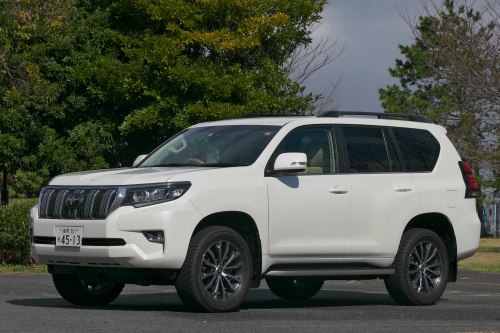 流通台数は比較的多いが、やや値上がり傾向「トヨタランドクルーザープラド(現行型)」1