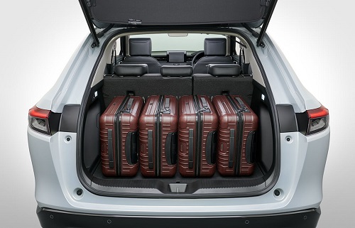 ヴェゼルの荷室&座席アレンジ