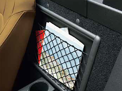 バックパネルポケット(メッシュタイプ)