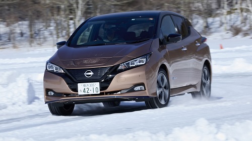 2WDのリーフでも運転しやすい!