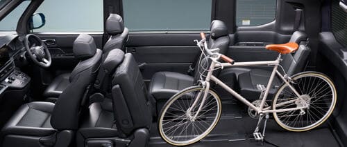 ステップワゴンの荷室・シートアレンジ2