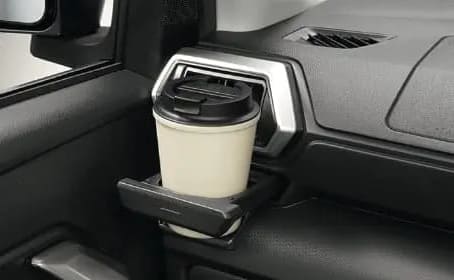 ワンプッシュ式オートオープンカップホルダー(運転席/助手席)