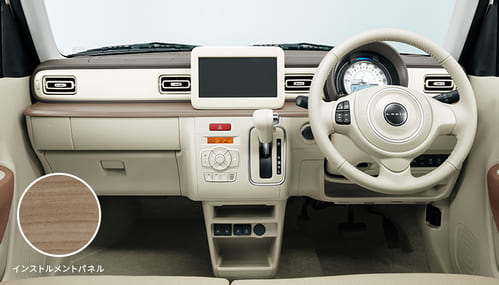 2色の内装色の設定がある最上級グレード「X」