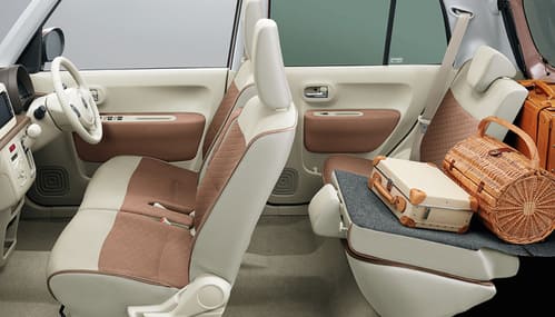 アルトラパンの荷室&シートアレンジ-3