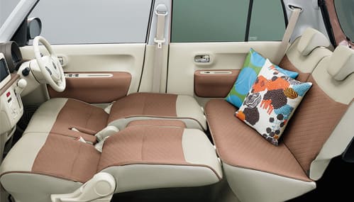 アルトラパンの荷室&シートアレンジ-4