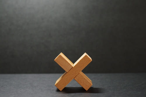 間違った位置に貼っていると、どうなる?をイメージする画像