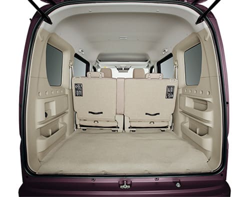 エブリイワゴンの荷室&座席アレンジ