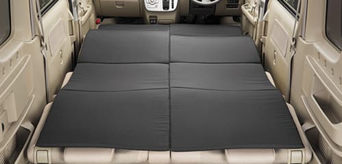 エブリイワゴンの荷室&座席アレンジ7