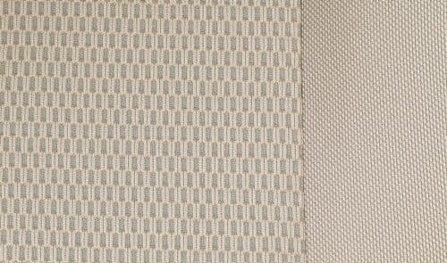 シート素材はファブリック