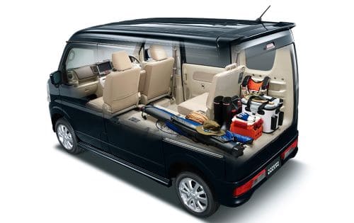 タウンボックスの荷室&座席アレンジ タウンボックスの荷室&座席アレンジ