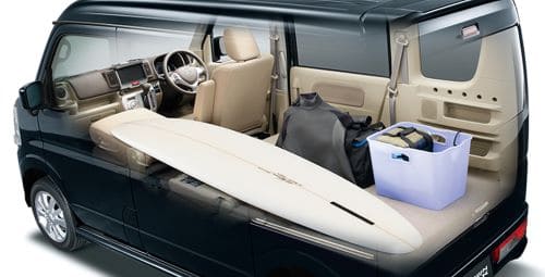 タウンボックスの荷室&座席アレンジ タウンボックスの荷室&座席アレンジ