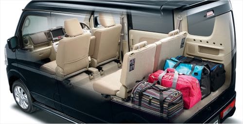 タウンボックスの荷室&座席アレンジ タウンボックスの荷室&座席アレンジ